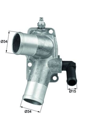 Thermostaat Mahle Original TI 42 92D