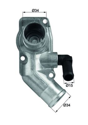 Mahle Original Thermostaat TI 43 92D