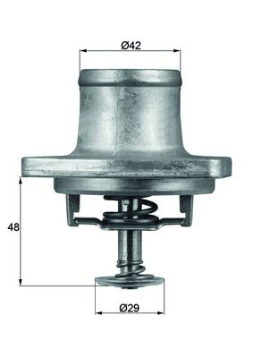 Mahle Original Thermostaat TI 48 80D