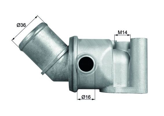 Thermostaat Mahle Original TI 91 87D