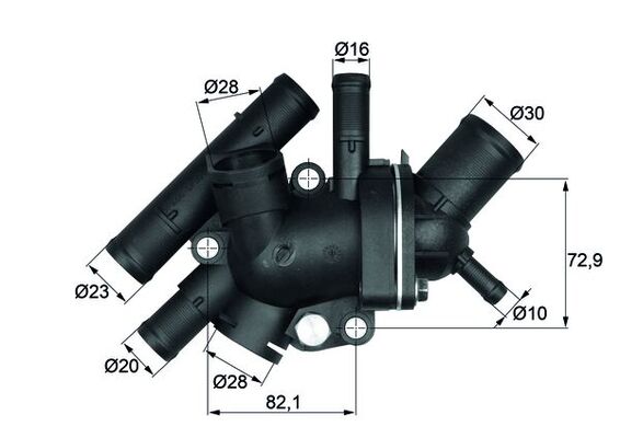 Mahle Original Thermostaat TI 134 88D