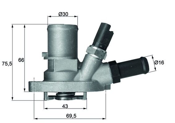 Mahle Original Thermostaat TI 149 88