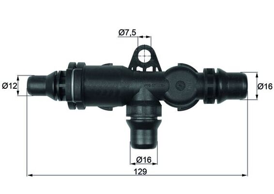 Mahle Original Thermostaat TO 4 82