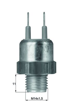 Temperatuurschakelaar Mahle Original TSW 16