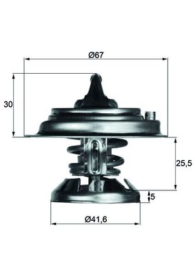 Mahle Original Thermostaat TX 29 85D