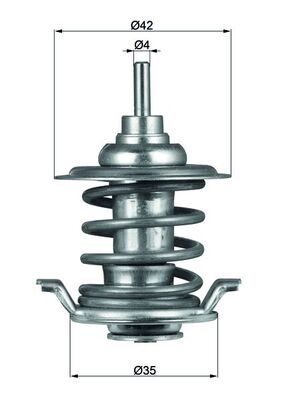 Thermostaat Mahle Original TX 59 83
