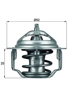 Thermostaat Mahle Original TX 64 82