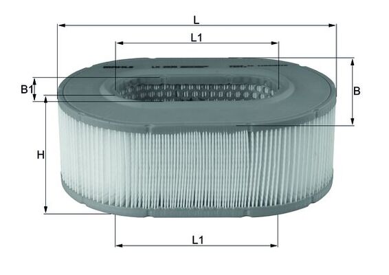Mahle Original Luchtfilter LX 2535