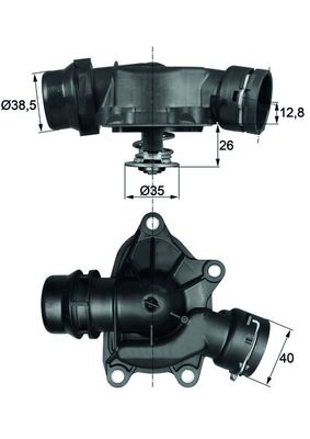 Mahle Original Thermostaat TI 26 88