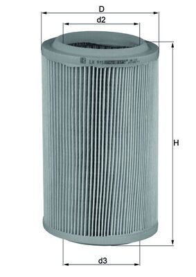 Mahle Original Luchtfilter LX 915