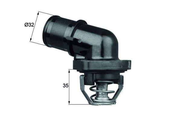 Thermostaat Mahle Original TI 181 89