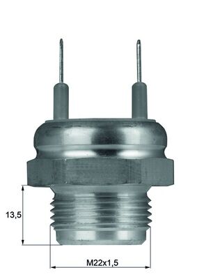 Mahle Original Temperatuurschakelaar TSW 6D