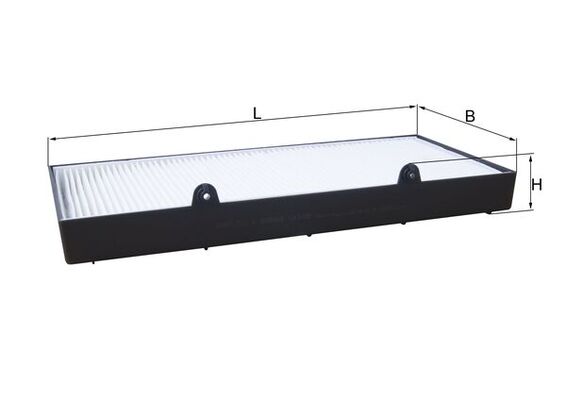 Mahle Original Interieurfilter LA 1400