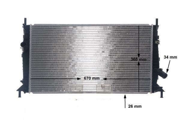 Mahle Original Radiateur CR 1584 000S