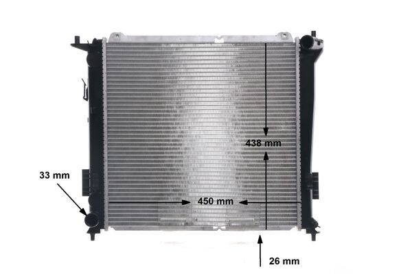 Mahle Original Radiateur CR 1367 000S