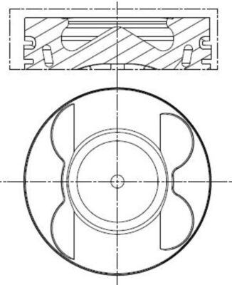 Zuiger Mahle Original 001 PI 00190 002