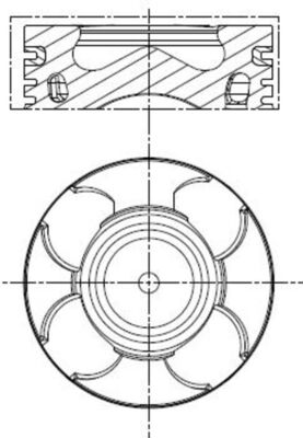 Zuiger Mahle Original 021 PI 00115 000