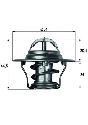 Mahle Original Thermostaat TX 4 83D