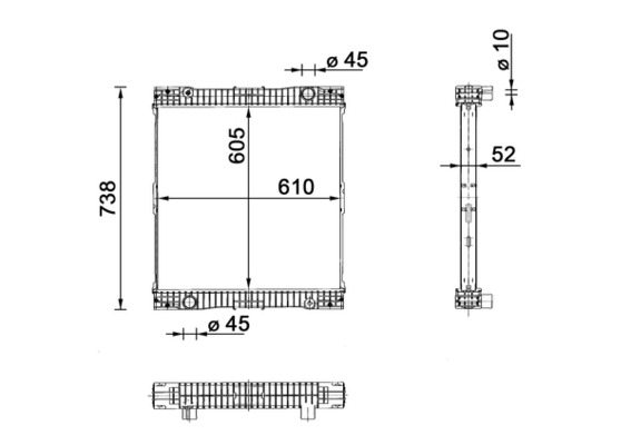 Radiateur Mahle Original CR 109 000P