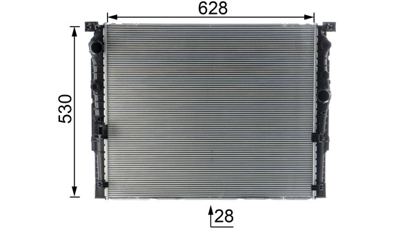 Mahle Original Radiateur CR 2196 000P
