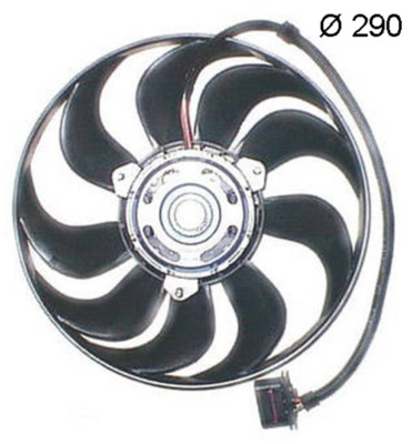Mahle Original Ventilatorwiel-motorkoeling CFF 373 000S