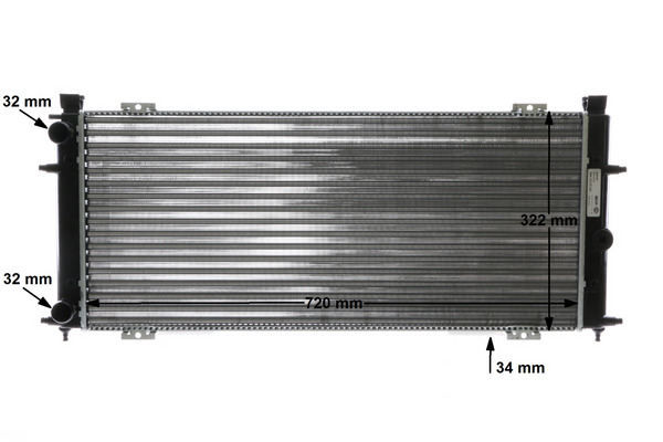 Mahle Original Radiateur CR 173 000S