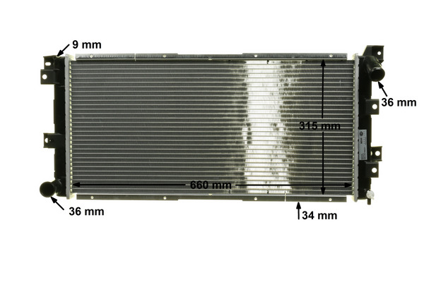 Mahle Original Radiateur CR 205 000S