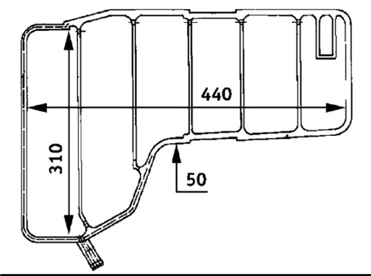 Expansievat Mahle Original CRT 38 000S