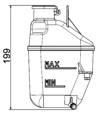 Expansievat Mahle Original CRT 88 001S