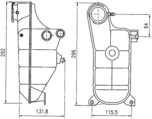 Expansievat Mahle Original CRT 119 000S