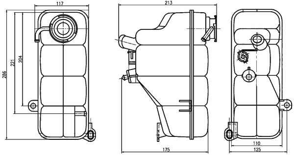 Expansievat Mahle Original CRT 123 000S