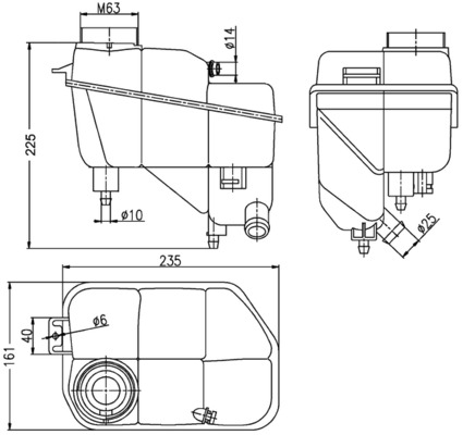 Expansievat Mahle Original CRT 202 000S