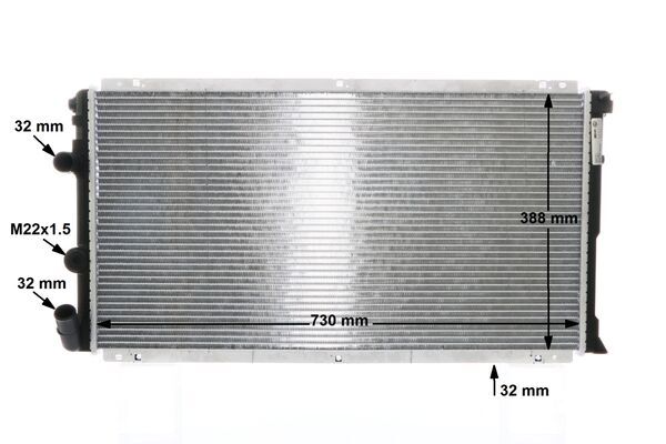 Mahle Original Radiateur CR 204 000S