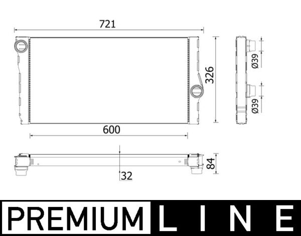 Radiateur Mahle Original CR 957 000P