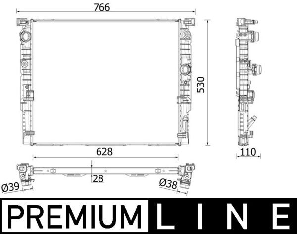 Radiateur Mahle Original CR 2198 000P