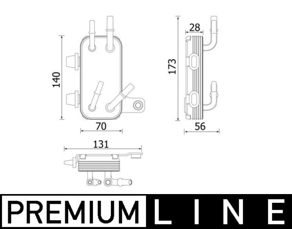 Radiateur Mahle Original CR 2200 000P