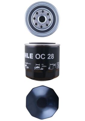 Mahle Original Oliefilter OC 28