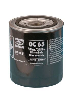 Mahle Original Oliefilter OC 65