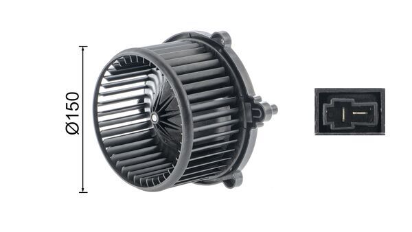 Mahle Original Kachelventilator AB 236 000S