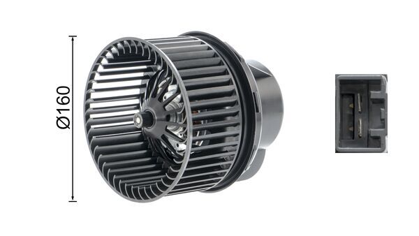 Mahle Original Kachelventilator AB 244 000P