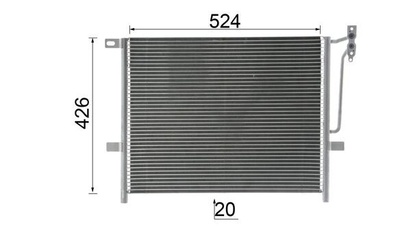 Mahle Original Airco condensor AC 234 000P