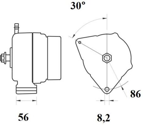 Alternator/Dynamo Mahle Original MG 359