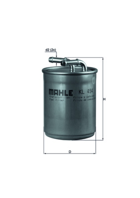 Mahle Original Brandstoffilter KL 494