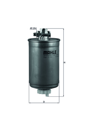 Brandstoffilter Mahle Original KL 180