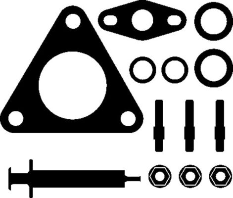 Turbolader montageset Mahle Original 001 TA 14320 000
