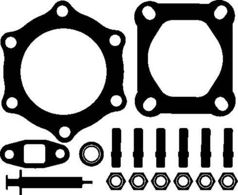 Turbolader montageset Mahle Original 228 TA 17922 000