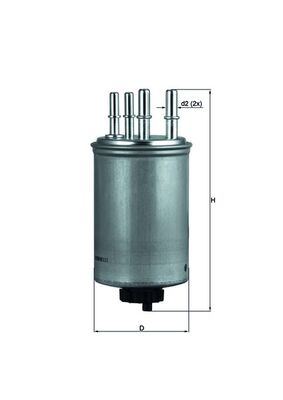 Mahle Original Brandstoffilter KL 506