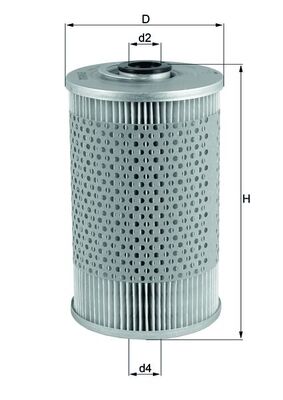 Mahle Original Brandstoffilter KX 37