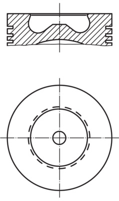 Zuiger Mahle Original 015 81 00