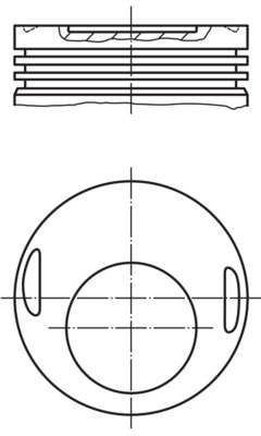 Zuiger Mahle Original 002 70 01